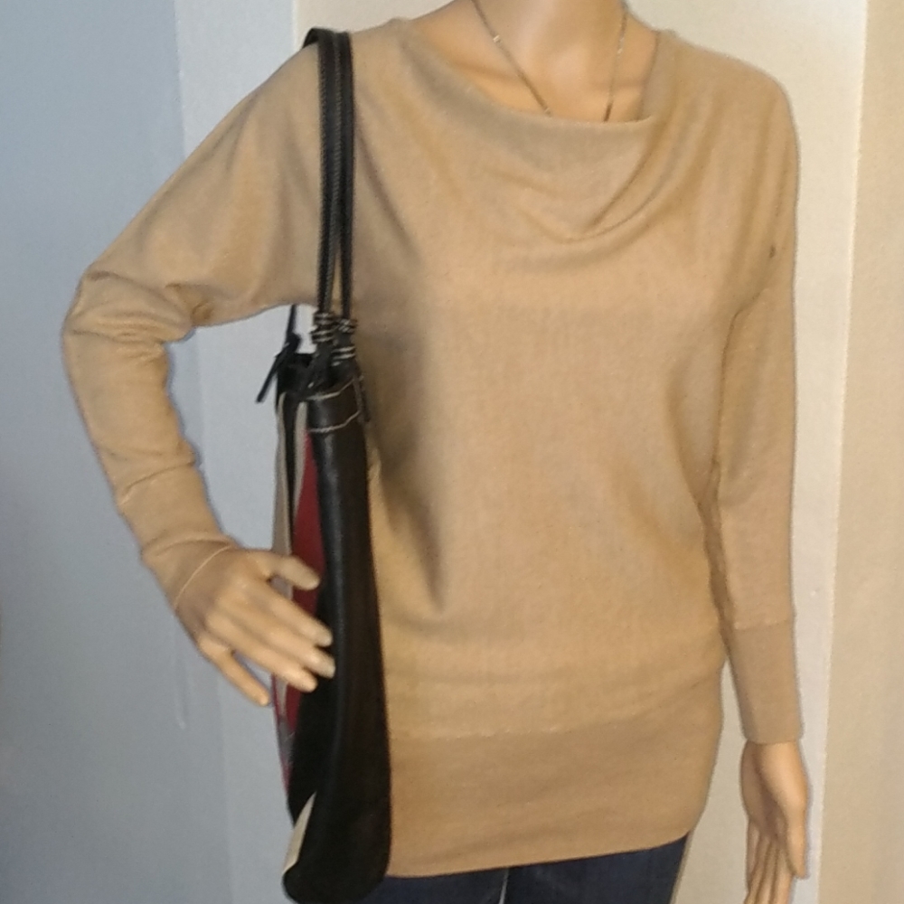 Talbots Sweater with New Nine West Handbag